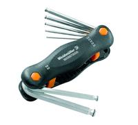 Weidmüller SKS 2,0-8,0 MR 6 pans intérieurs Jeu de clés mâles coudées 2 mm, 2.5 mm, 3 mm, 4 mm, 5 mm, 6 mm, 8 mm 7 pièces