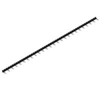 Weidmüller TCC 12.8/26 BK Peigne de pontage 300 V Nombre de pôles: 26 noir 10 pc(s)