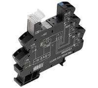 Weidmüller TRP 60VUC 2CO EMPTY Support relais 60 V DC/AC 10 A 2 inverseurs (RT) 10 pc(s)