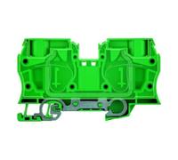 Bloc de jonction de protection Weidmüller ZPE 35 1739650000 vert-jaune 10 pc(s)
