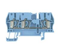 Weidmüller Weidmüller Bornes de passage ZDU 2.5/3AN bleu 2,5 mm² Quantité:1