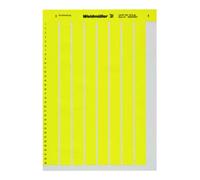 Weidmüller Weidmüller Marqueur d'appareil LM MT300 20X8 JAUNE Quantité:10