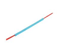 Weidmüller Weidmüller Marqueur de câble CLI R 02-3 BL/SW 6 avec pointe de montage Quantité:10