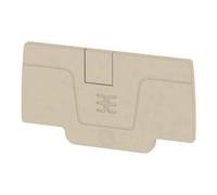 Weidmüller Weidmüller Plaque de finition beige AEP 2C 4 Quantité:50