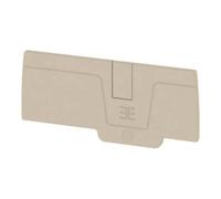Weidmüller Weidmüller Plaque de finition beige AEP 2C 6 Quantité:1