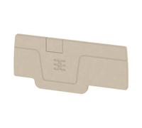 Weidmüller Weidmüller Plaque de finition beige AEP 3C 2.5 Quantité:1