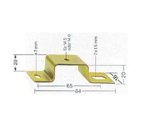 Weidmüller Weidmüller Support de rail DIN TST 2/M6 Quantité:10