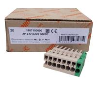 Weidmüller ZP 2.5 Connecteur, Prise, Série Z, Beige, Montée Directe NEU OVP