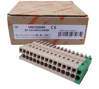 Weidmüller ZP 2.5 Connecteur, Prise, Série Z, Beige, Montée Directe NEU OVP