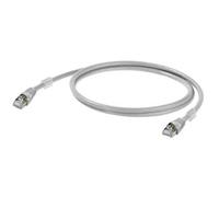 Weidmuller - Weidmüller 1165940002 Rj45 Câble Réseau, Câble Patch Cat 6a S/ftp 0.20 M Gris Certifié Ul 1 Pc(s) A79768