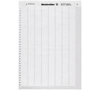 Weidmuller - Weidmüller 1695721044-1 Lm Write On 23x55 Ws Etiquette Lasermark 12.7 X 23 Mm Couleur De La Surface De Marquage: Blanc Nombre D'étiquettes: 40 S18138