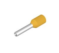 Embout simple dextrémité de câble Weidmüller H1,0/14 GE 0463000000 1 mm² x 8 mm partiellement isolé jaune 500 pc(s)