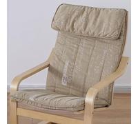 WEIDPHL Coussin De Remplacement pour Chaise Poang, Housse De Fauteuil Multicolore, Coussin De Chaise De Salon Durable Poang, Housse De Chaise Lavable Et Amovible,Letter a