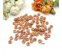 WEIDU 100 pcs ou 200 pcs/lot mélange 8 Formes Mixtes Mini Boutons pour poupée Artisanat Scrapbooking Bois Petits Boutons 9mm -10mm Bricolage Artisanat