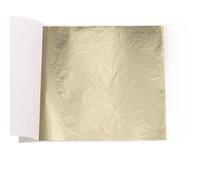 WEIDU 100pcs / 10clolors Art Artisanat Imitation Or Ruban Feuille De Cuivre - Dorure Métal Feuille Feuilles Feuilles DIY Artisanat Décor Design Papier