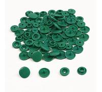 WEIDU 20 Ensembles Ronds en Plastique Boutons-Pression Attaches 12mm Accessoires de vêtement pour bébé vêtements Clips Housse de Couette Bouton Feuille