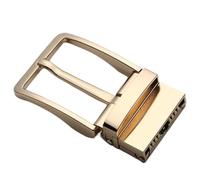 WEIDU Tête de ceinture rotative pour hommes 3.5 cm de large boucle ardillon en métal taille ceinture tête pantalon avec tête queue clip boucle ardillon affaires décontracté