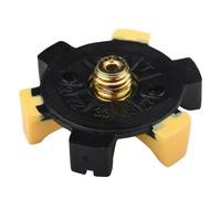 weiemgs 20 Pièces Crampon À Visser Chaussure Golf Small Metal Thread avec Clé - Compatible avec Footjoy, Adidas, Nike, ECCO, Puma, Skechers, Bally, Callaway, Stuburt Et Walter Genuin Classics