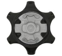 weiemgs 20 Pièces Crampon Chaussure Golf avec Clé - Compatible avec adidas, Skechers, Callaway, Puma, Oakley, Footjoy, Pins Systems(Noir)