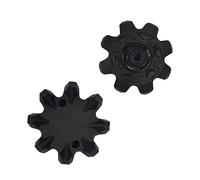 weiemgs 20 Pièces Crampon Chaussure Golf avec Clé - Compatible avec Footjoy, Nike, Callaway, Puma, Asics, SQAIRZ, Payntr, Under Armour, Adidas, Fast Twist 3.0, Tour-Lok Systèmes(Noir)