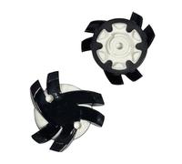 weiemgs 20 Pièces Crampon Chaussure Golf avec Clé - Compatible avec Footjoy, Nike, Callaway, Puma, Asics, SQAIRZ, Payntr, Under Armour, Adidas, Fast Twist 3.0, Tour-Lok Systèmes(Noir)