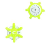 weiemgs 20 Pièces Crampon Chaussure Golf - Compatible avec Asics, adidas, Callaway, Ecco, Footjoy, Johnston & Murphy, New Balance, Nike, Oakley, Puma, SQAIRZ, Under Armour, Slim-Lok(Vert)