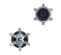 weiemgs 20 Pièces Crampon Chaussure Golf - Compatible avec Asics, adidas, Callaway, Ecco, Footjoy, Johnston & Murphy, New Balance, Nike, Oakley, Puma, SQAIRZ, Under Armour, Slim-Lok(Gray a)