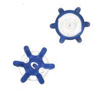 weiemgs 20 Pièces Crampon Chaussure Golf - Compatible avec Asics, adidas, Callaway, Ecco, Footjoy, Johnston & Murphy, New Balance, Nike, Oakley, Puma, SQAIRZ, Under Armour, Slim-Lok(Dark Blue)