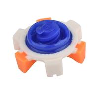 weiemgs 20 Pièces Crampon Golf avec Clé - Compatible avec Footjoy, Callaway, TravisMathew/Cuater, Johnston, Murphy, New Balance, Under Armour, Tri-Lok(Orange)