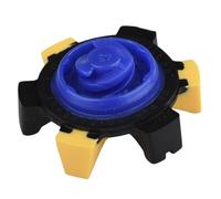 weiemgs 20 Pièces Crampon Golf avec Clé - Compatible avec Footjoy, Callaway, TravisMathew/Cuater, Johnston, Murphy, New Balance, Under Armour, Tri-Lok(Jaune)