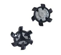 weiemgs 20 Pièces Crampons De Chaussure Golf avec Clé - Compatible avec Adidas, Under Armour, Skechers, Callaway, Pins(Une)