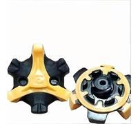 weiemgs 20 Pièces Crampons Golf avec ompatible avec Crampon Chaussure Golf Les Systèmes De Serrage Fast Twist 3.0, Slim Lok, Tour Lok, Fast Twist Et Tri-Lok(Jaune)