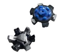 weiemgs 20 Pièces Crampons Golf avec Clé - Compatible avec Footjoy, Nike, Under Armour, Sqairz, Callaway, New Balance, Under Armour, Cuater, Asics, Murphy, Puma,Fast Twist 3.0(Grey)