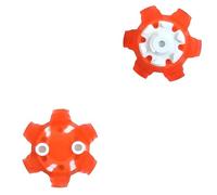 weiemgs Crampons Golf Compatible avec Footjoy, Nike, Asics, adidas, Callaway, Cuater, Ecco, Johnston & Murphy, New Balance, Oakley, Puma, SQAIRZ, Under Armour, Ft 3.0(Orange,18+1 Wrench)