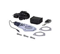 WEIFANAA d'échappement Pièces D'échappement Universelles Course 2.5 Pouces, Collecteurs Acier Inoxydable, Kit Valve Découpe Électrique avec Télécommande Tuyau d'échappement