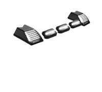 WEIFANAA Feux Arrière d'éclairage Pour Hummer H2 Pour 2005, 2007-2009 Pour Hummer H2 SUT/SUV Feux Toit Cabine À LED Avant Et Arrière Feux De Gabarit 2003-2009 Feu Arrière(5PIECE White)