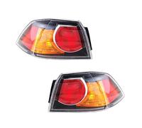 WEIFANAA Feux Arrière d'éclairage Pour Mitsubishi Pour Lancer EX Pour EVO 10 Pour Fortis Gt 2008-2013 Clignotant Feu Freinage Arrière Feu Stop Ensemble Feu Arrière(Outer Left and Right)