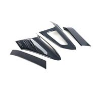 WEIFANAA Feux Arrière d'éclairage Pour Toyota Pour CHR Pour C-HR 2016-2018 4 Pièces Feu Arrière Couvercle Cadre Protecteur Autocollant Voiture Feu Arrière(Carbon Fiber)