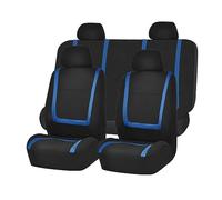 WEIFANAA Housse Siège Voiture Housse de Protection Coussin siège Auto Accessoires pour Citroen C2 C3 C4 Cactus C5 Picasso C6 DS3 DS4 DS5(5Seats-Blue)