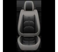 WEIFANAA Housse Siège Voiture Housse De Siège Voiture Universelle en Cuir PU, 1 Pièce, pour A3 Sportback A1 A4 A5 A6 A6L A7 A8 A8L, Tous Les Modèles(Black Grey)