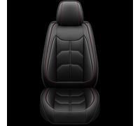 WEIFANAA Housse Siège Voiture Housse De Siège Voiture Universelle en Cuir PU, 1 Pièce, pour A3 Sportback A1 A4 A5 A6 A6L A7 A8 A8L, Tous Les Modèles(Noir)
