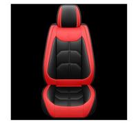 WEIFANAA Housse Siège Voiture Housse De Siège Voiture Universelle en Cuir PU, 1 Pièce, pour Mazda 3 CX-5 2 5 6 CX-3 CX-4 CX-7 CX-9 RX-8 CX-30 CX-50(Black Red.)