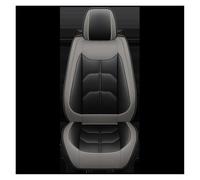 WEIFANAA Housse Siège Voiture Housse De Siège Voiture Universelle en Cuir PU, 1 Pièce, pour Mazda 3 CX-5 2 5 6 CX-3 CX-4 CX-7 CX-9 RX-8 CX-30 CX-50(Black Grey)