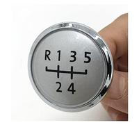 WEIFANAA Pommeau Levier Vitesse Pour VW Pour Transport T5 T5.1 Gp 2003 2004 2005-2011 5/6 Vitesses Couvercle De Capuchon De Levier De Levier De Vitesse Manuel(5 Speed Silver)
