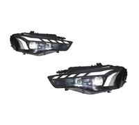 WEIFANAA Projecteur Principal Auto Pour A5 2008-2016 RS5 Style Full LED Auto Head Lamp Assembly Upgrade Projecteur Lentille Phares(RHD customi)