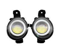 WEIFANAA Projecteur Principal Auto Pour Nissan Pour Micra Pour 4 Mars/IV (K13) Hatchback 2010-2018 Ensemble Phares Antibrouillard Angel Eye Voiture Lentille LED 12V H11