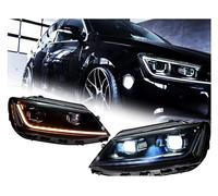 WEIFANAA Projecteur Principal Auto Pour VW Pour Jetta Pour Sagitar MK6 Phare LED 2011-2018 Phares DRL Clignotants Faisceau De Route Projecteur Angel Eye Lentille(RHD)