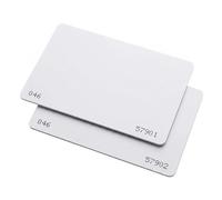 Weigand Prox Lot de 5 cartes de proximité CR80 vierges compatibles avec les lecteurs au format ISOProx 1386 1326 H10301 pour accès commercial