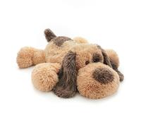 WEIGEDU Peluche Chien et Chiot Adorable Beagle Labrador Retriever pour Enfants Filles garçons Cadeau d'anniversaire Marron, 50,8 cm