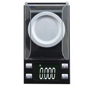 Weight Balance numérique miniature de haute précision (0,001 g) - Capacité 10 g/20 g/50 g/100 g for pesage fin (bijoux/herbes)(100g/0.001)